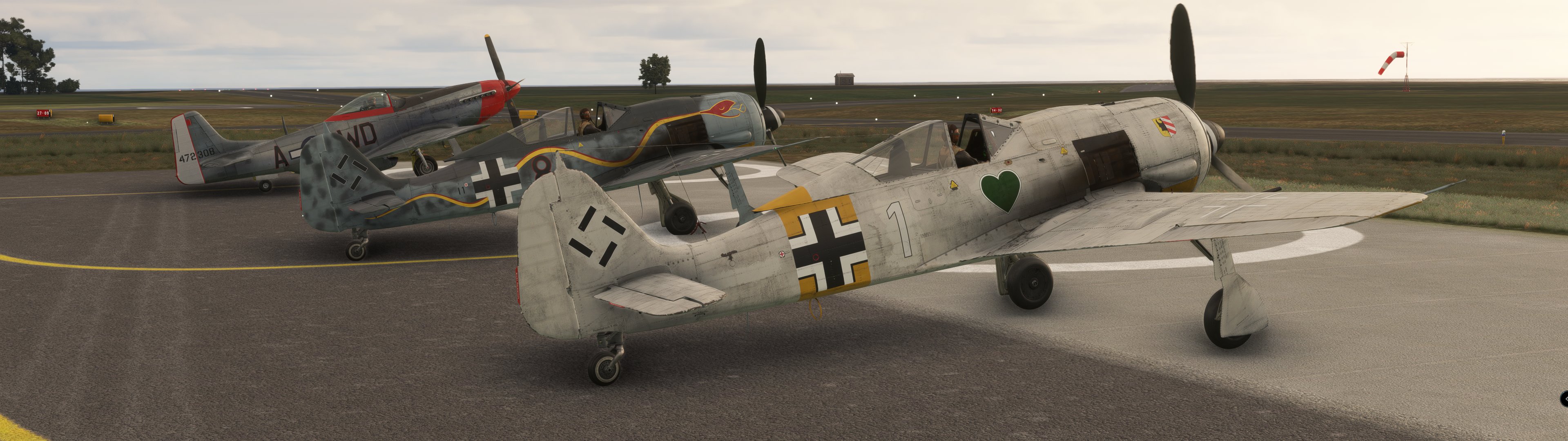 Warbirds a l'aeroport